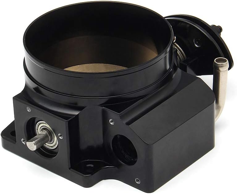 Endxedo 92mm Throttle Body Assembly Compatible with LS LS1 LS3 LS6 LSX Engine 4 Bolt Aluminum Black - Image 5